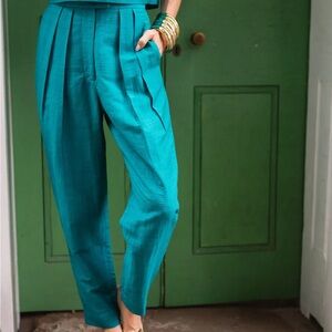 Julia Amory Deco Pant - Jade